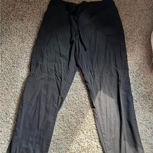 Black Scrubstar Scrub Pants, Size Medium, not to lose and not to tight